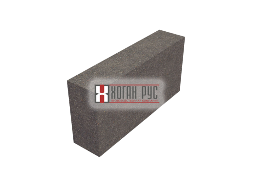 Пескоцементный утолщенный блок перегородочный 390х120х188